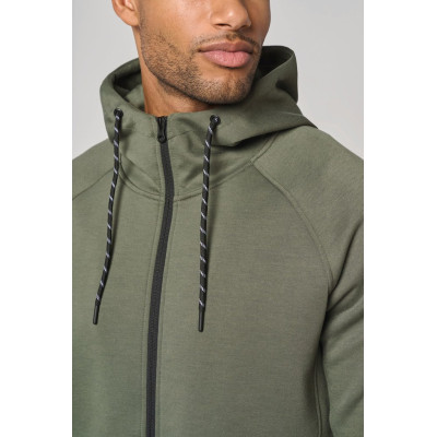 Men's hooded performance jacket
